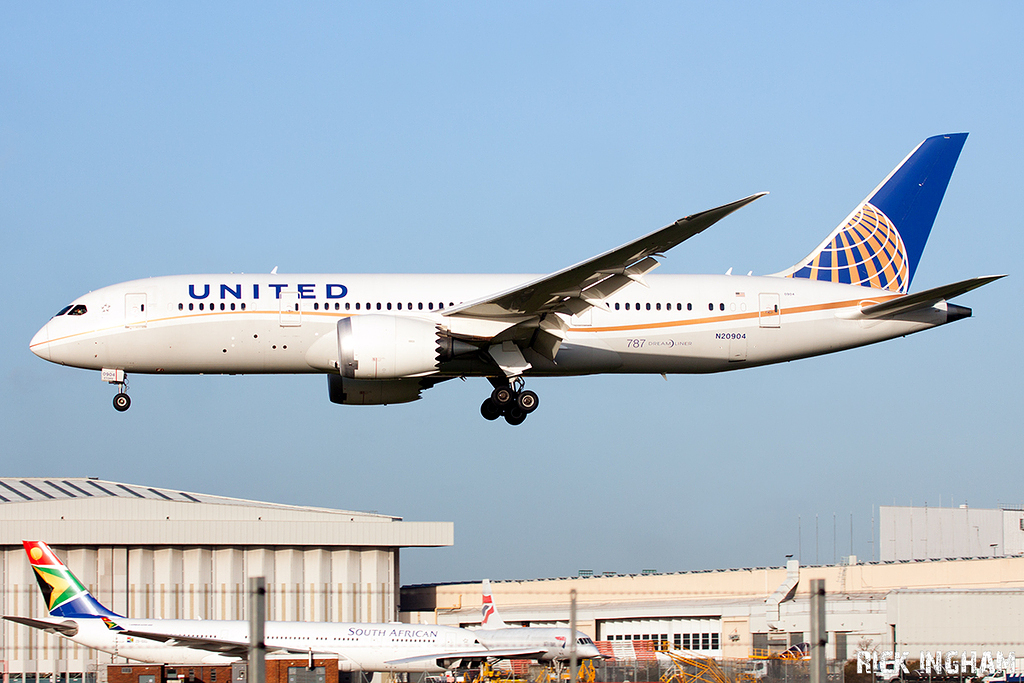 Boeing 787-8 Dreamliner - N20904 - United Airlines