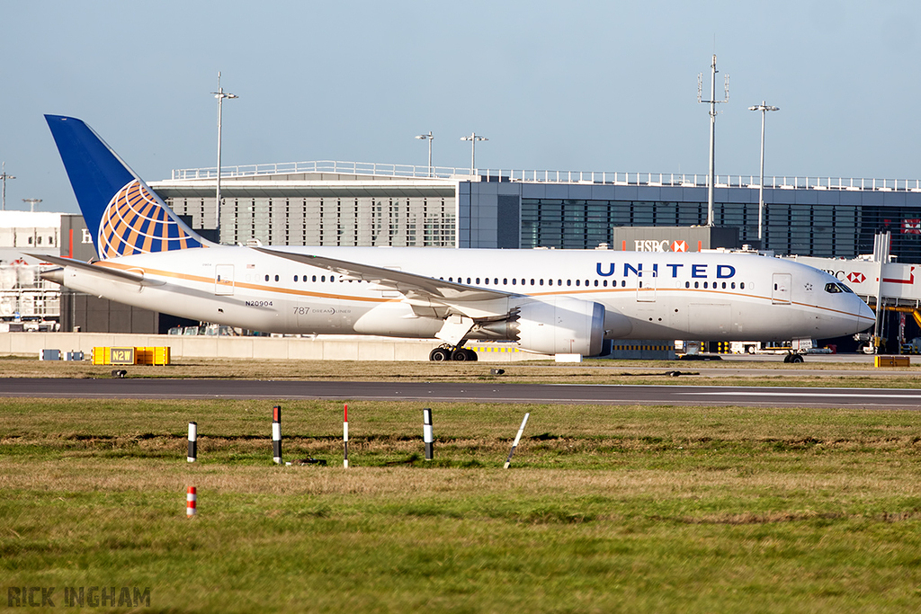 Boeing 787-8 Dreamliner - N20904 - United Airlines