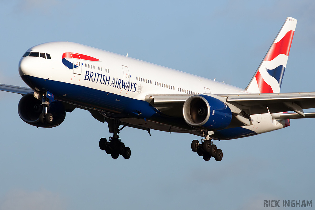 Boeing 777-236ER - G-YMMJ - British Airways