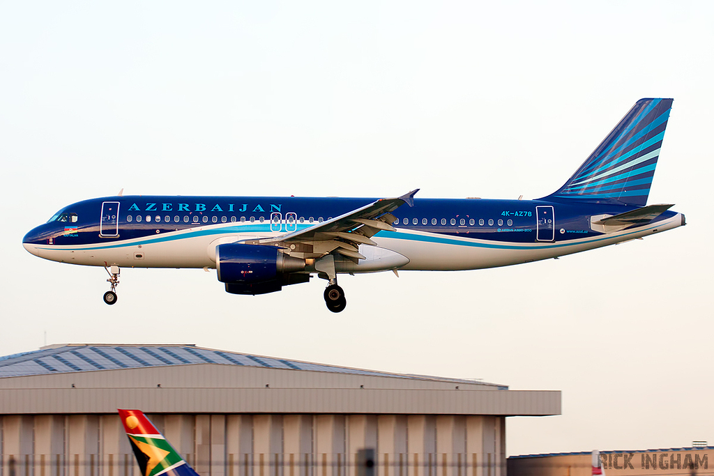 Airbus A320-214 - 4K-AZ78 - Azerbaijan Airlines