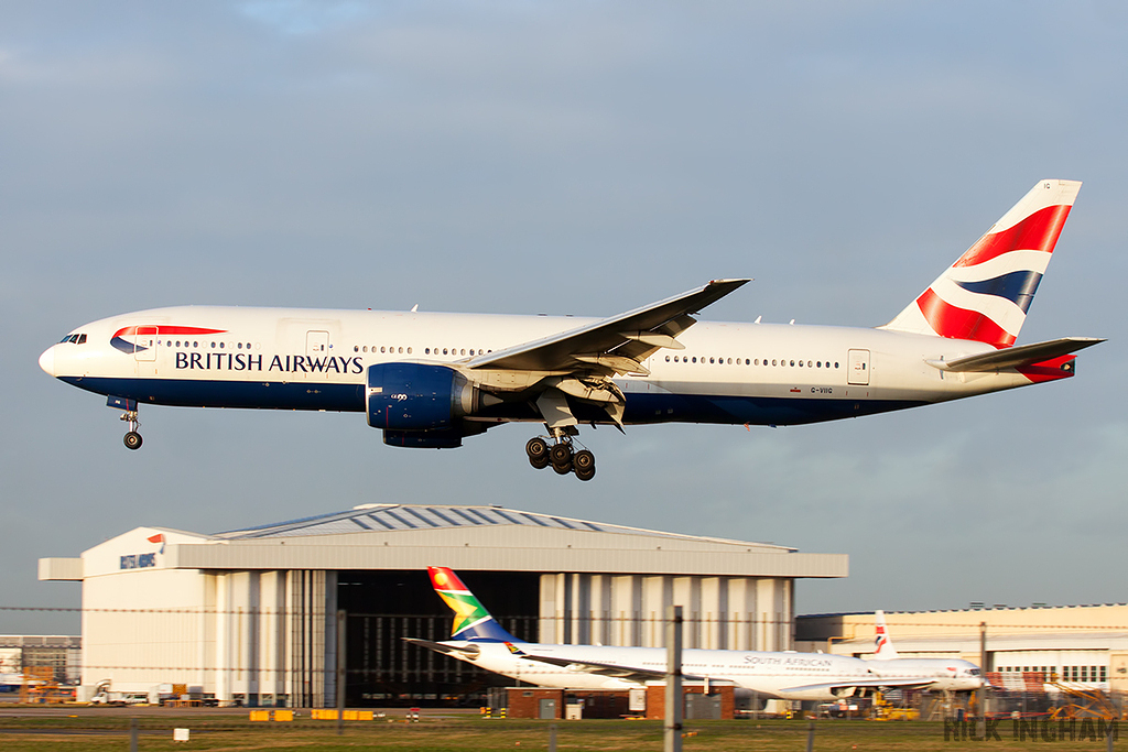 Boeing 777-236ER - G-VIIG - British Airways