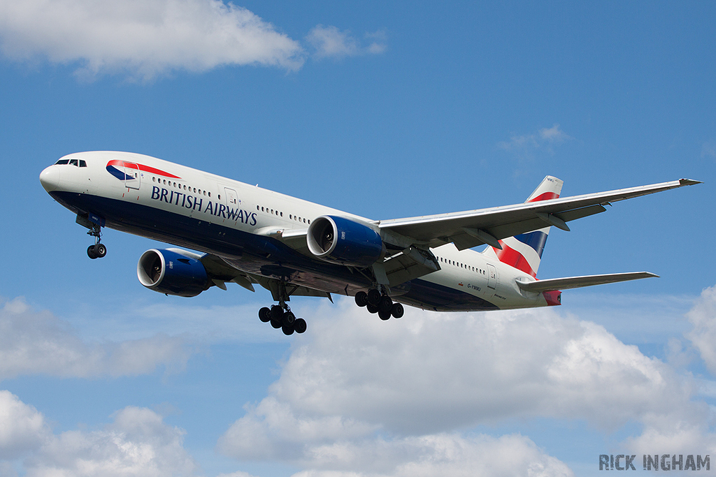 Boeing 777-236ER - G-YMMU - British Airways