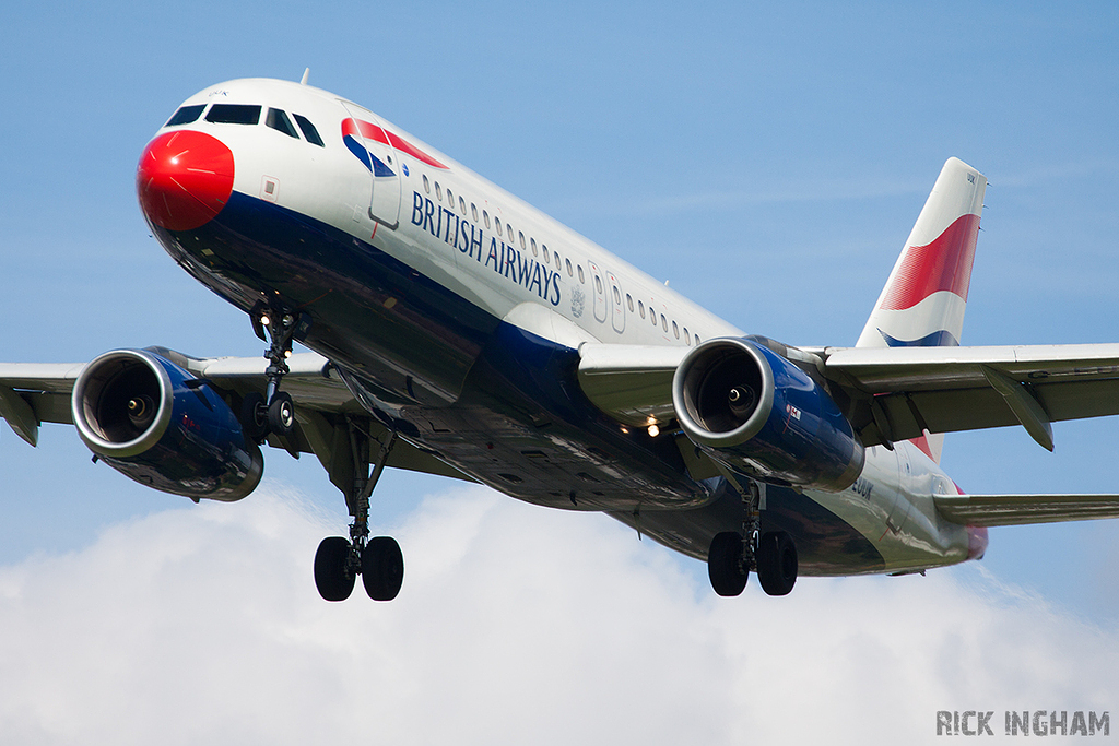 Airbus A320-232 - G-EUUK - British Airways