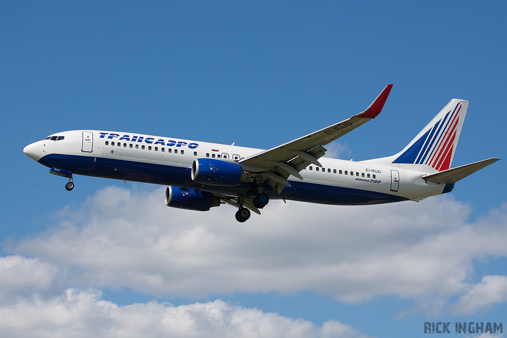 Boeing 737-86J - EI-RUD - Transaero Airlines