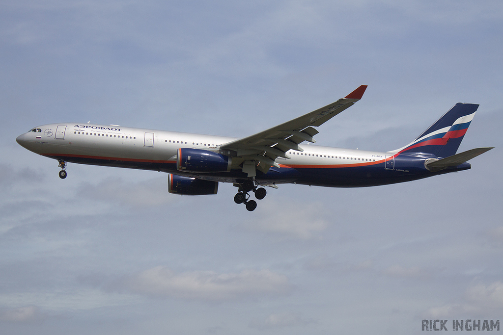 Airbus A330-343 - VQ-BCV - Aeroflot