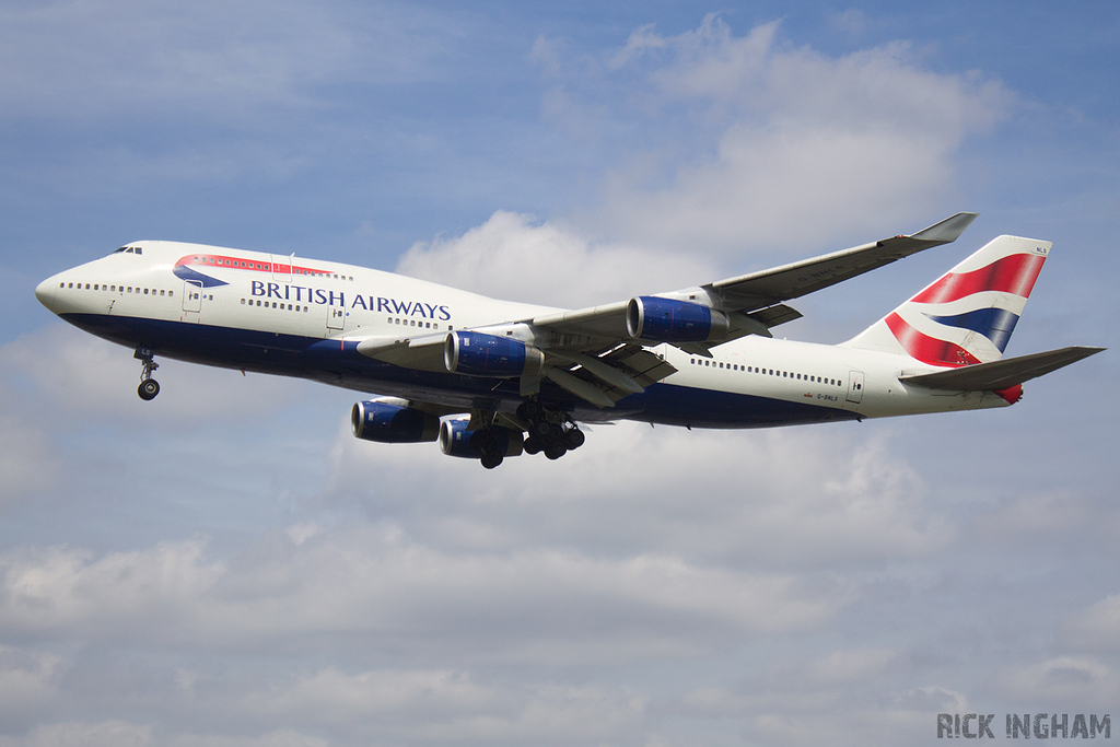 Boeing 747-436 - G-BNLS - British Airways