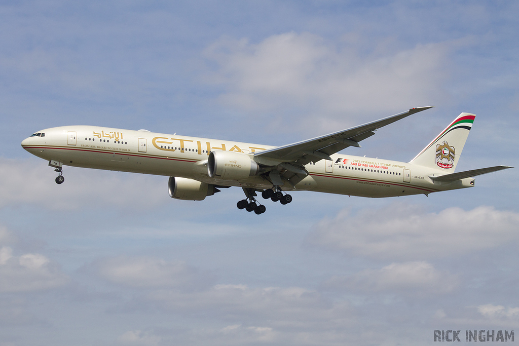 Boeing 777-3FXER - A6-ETM - Etihad Airways