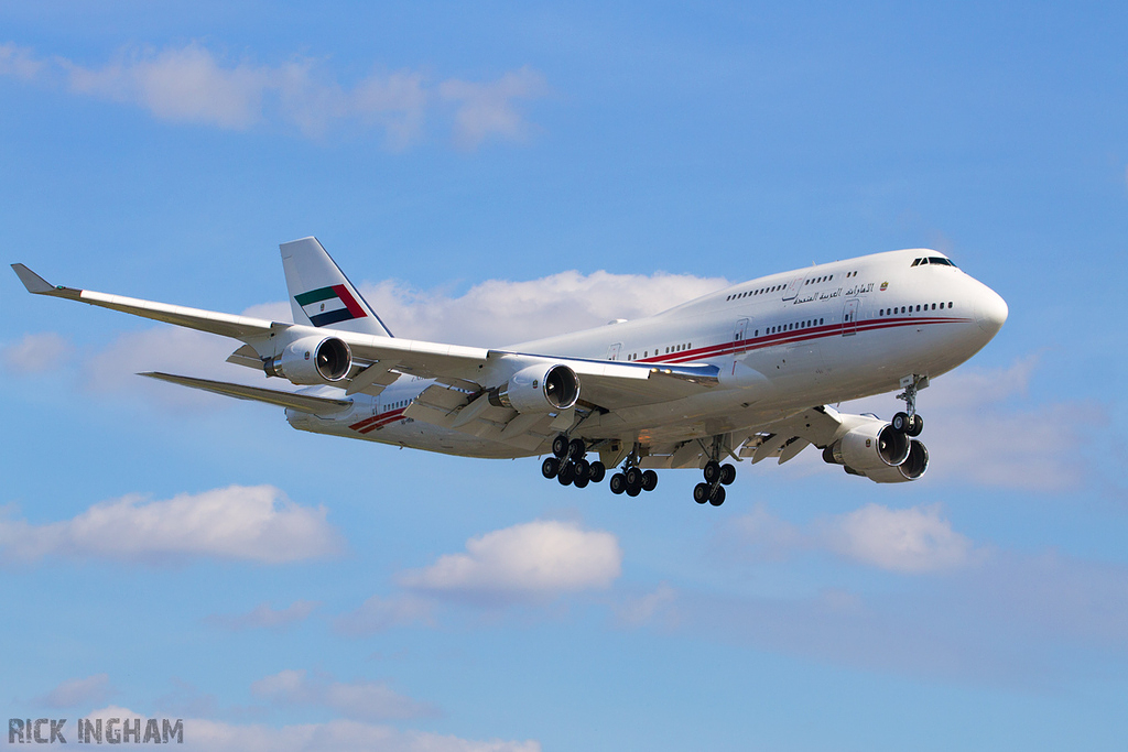 Boeing 747-422 - A6-HRM - Dubai Air Wing