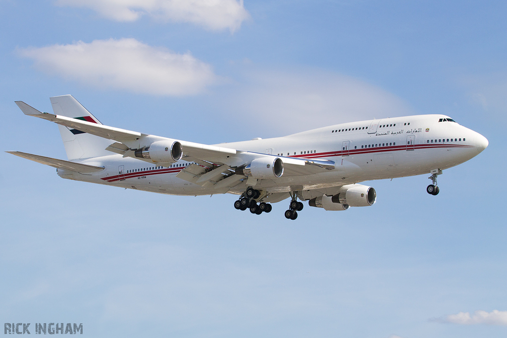 Boeing 747-422 - A6-HRM - Dubai Air Wing