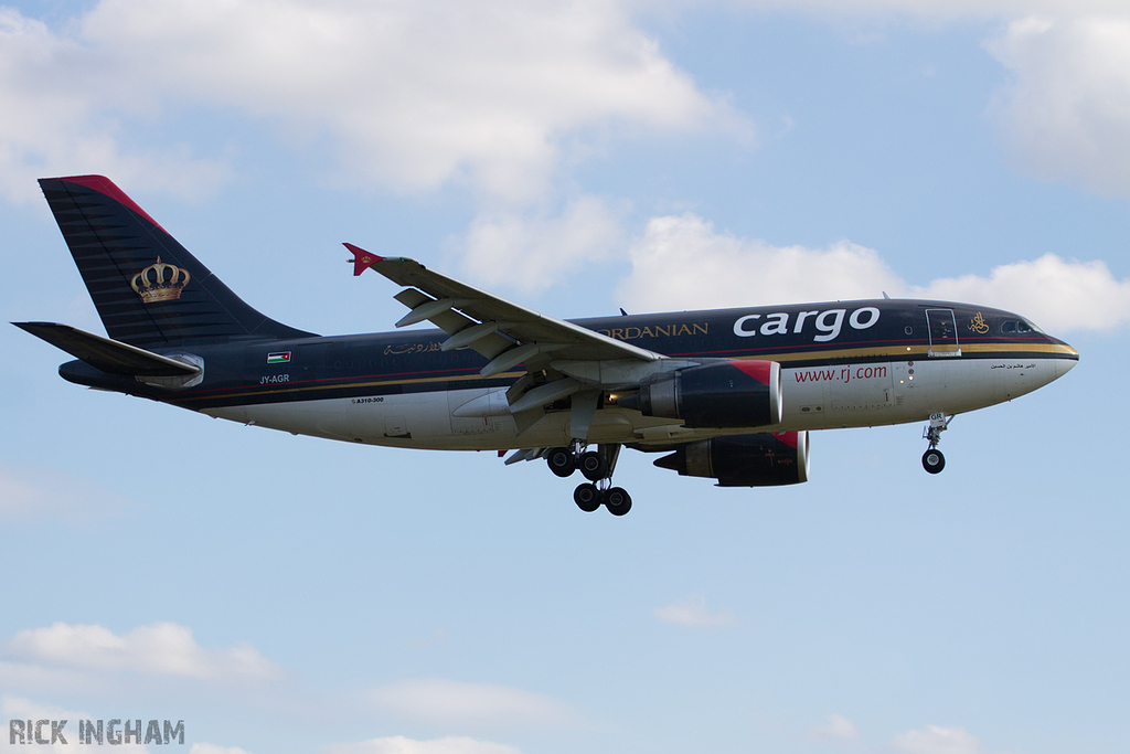 Airbus A310-304F - JY-AGR - Royal Jordanian Cargo