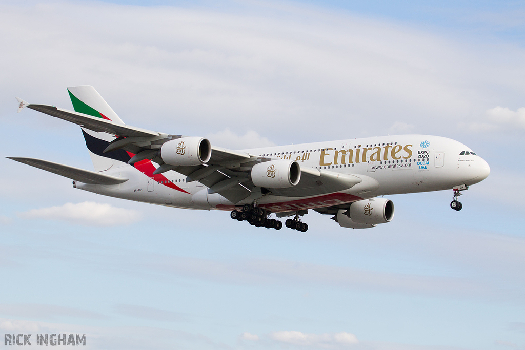 Airbus A380-861 - A6-EDV - Emirates