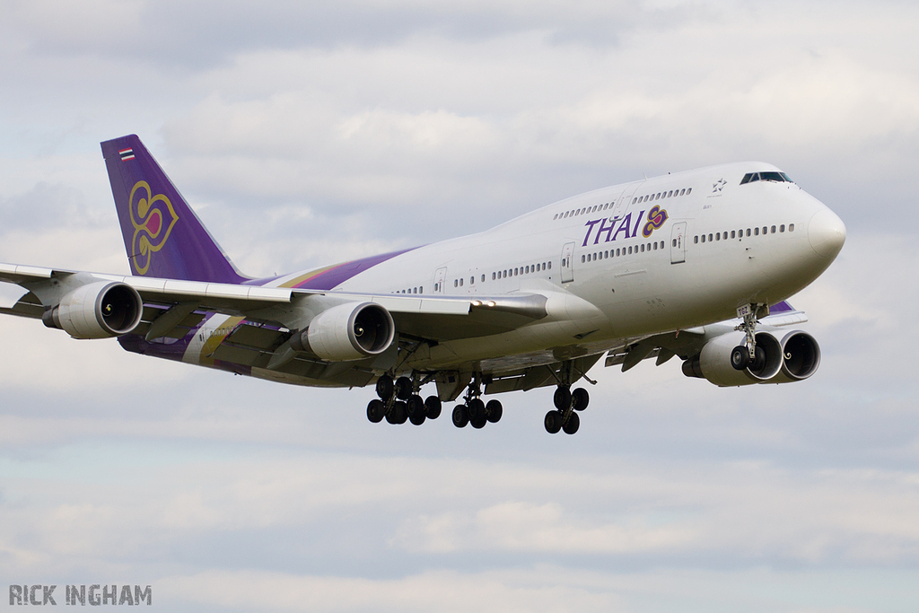 Boeing 747-4D7 - HS-TGZ - Thai Airways