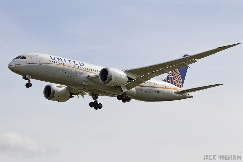 Boeing 787-8 Dreamliner - N26902 - United Airlines