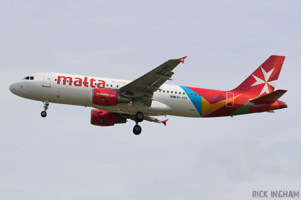 Airbus A320-214 - 9H-AEK - Air Malta