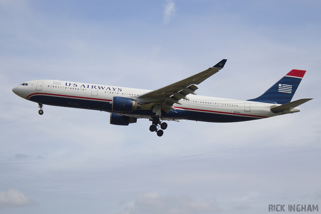 Airbus A330-323 - N273AY - US Airways