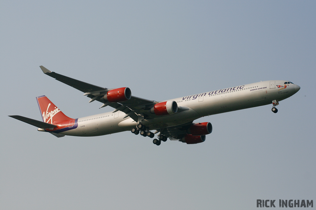 Airbus A340-600 - G-VFIZ - Virgin Atlantic