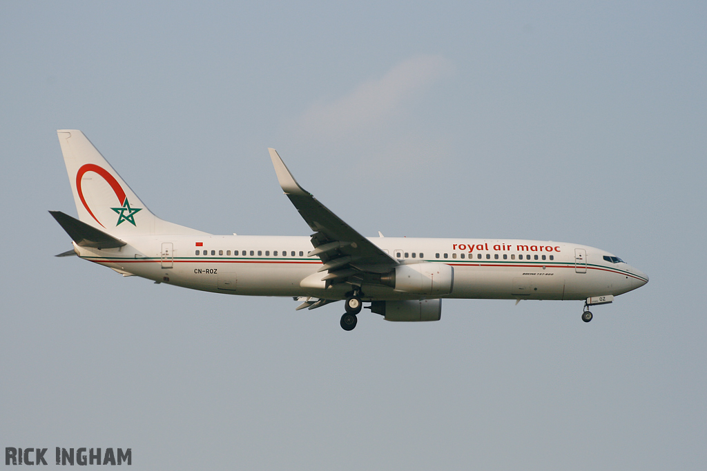 Boeing 737-8B6 - CN-ROZ - Royal Air Maroc