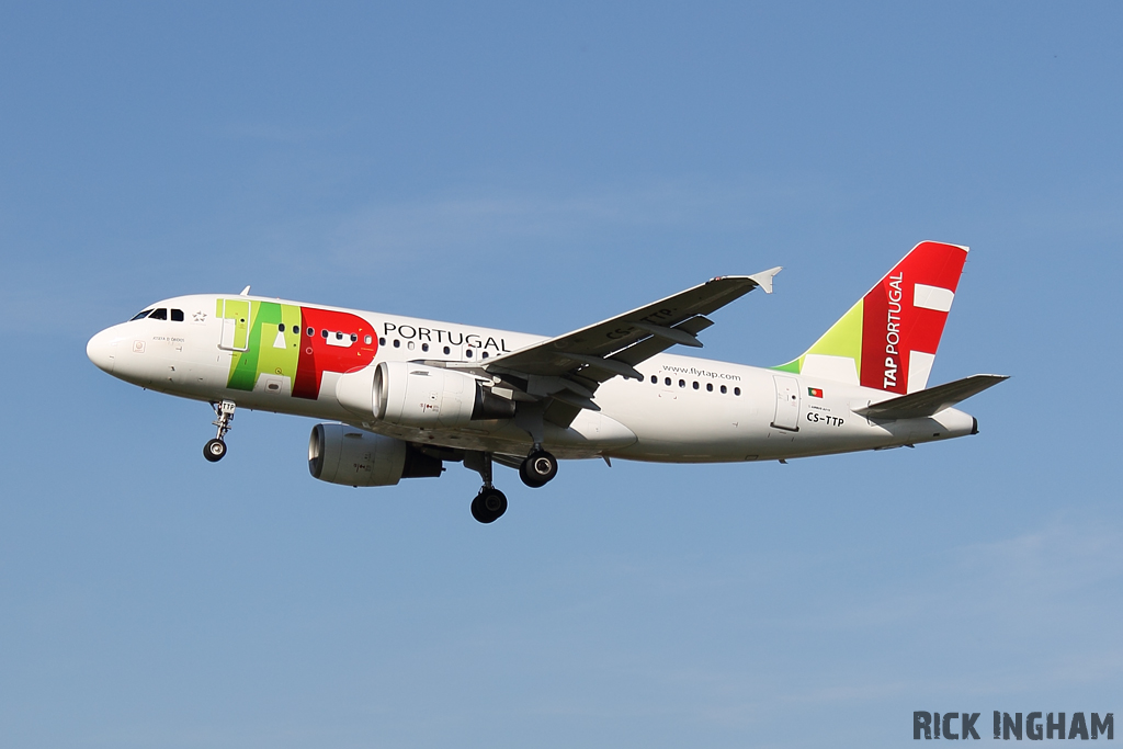 Airbus A319-111 - CS-TTP - TAP Portugal