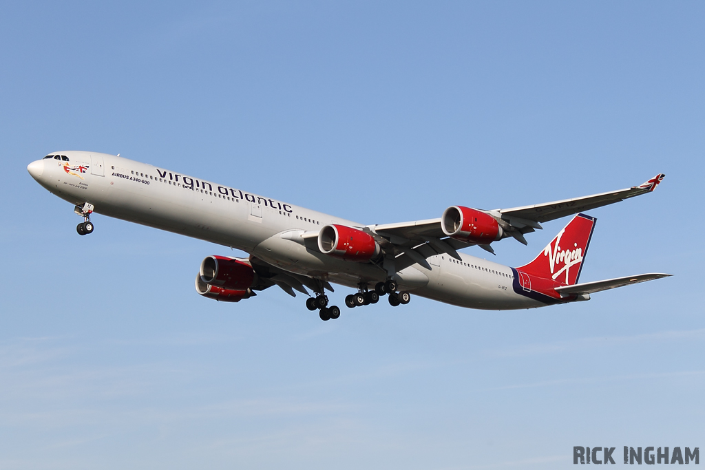 Airbus A340-642 - G-VFIZ - Virgin Atlantic