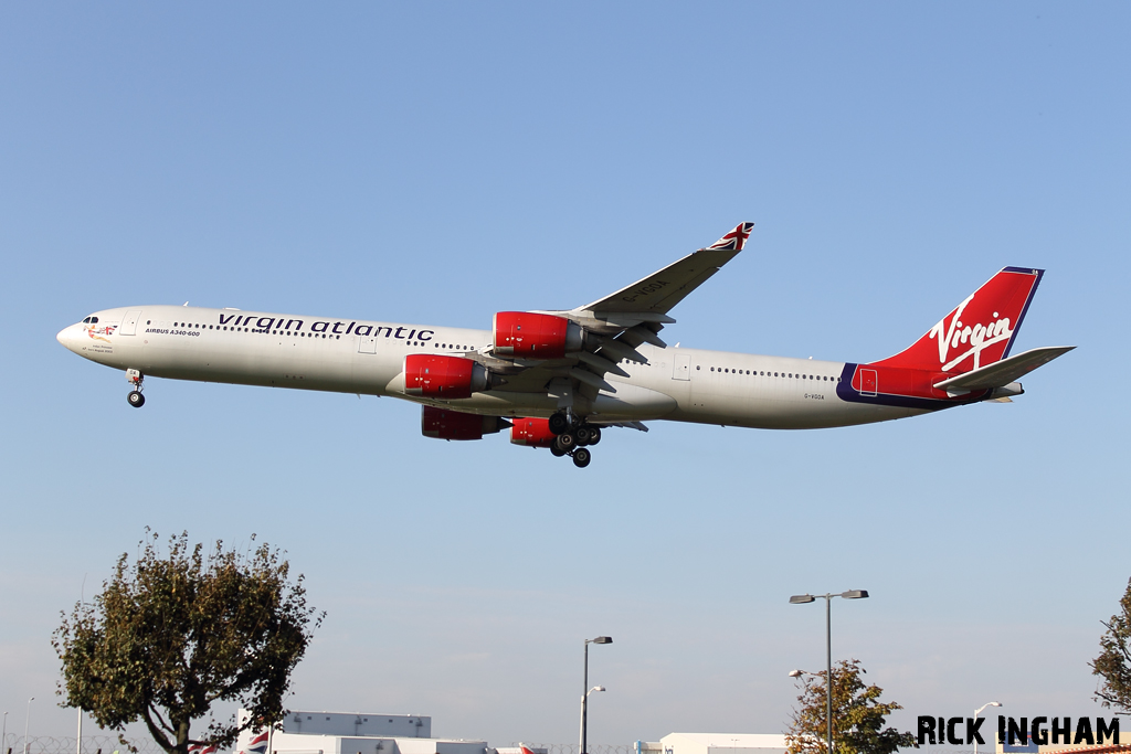 Airbus A340-642 - G-VGOA - Virgin Atlantic