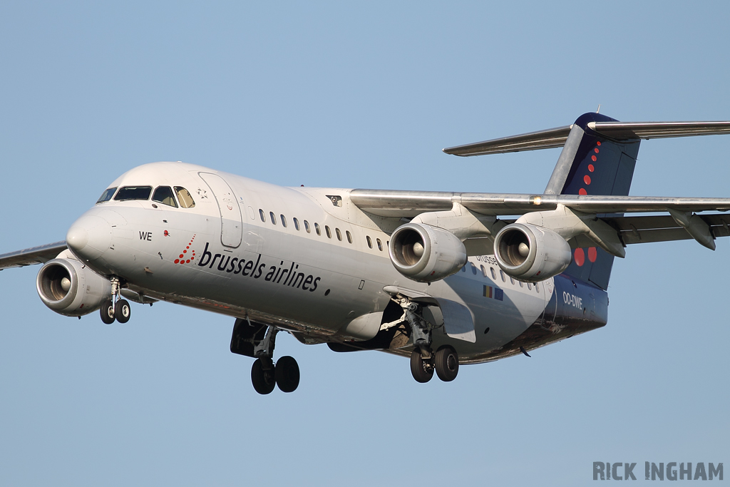 British Aerospace BAe 146-300 - OO-DWE - Brussels Airlines