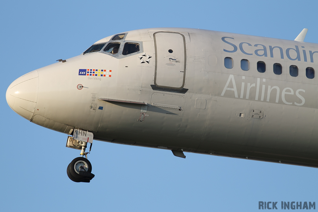 McDonnell Douglas MD-82 - OY-KHN - Scandinavian Airlines