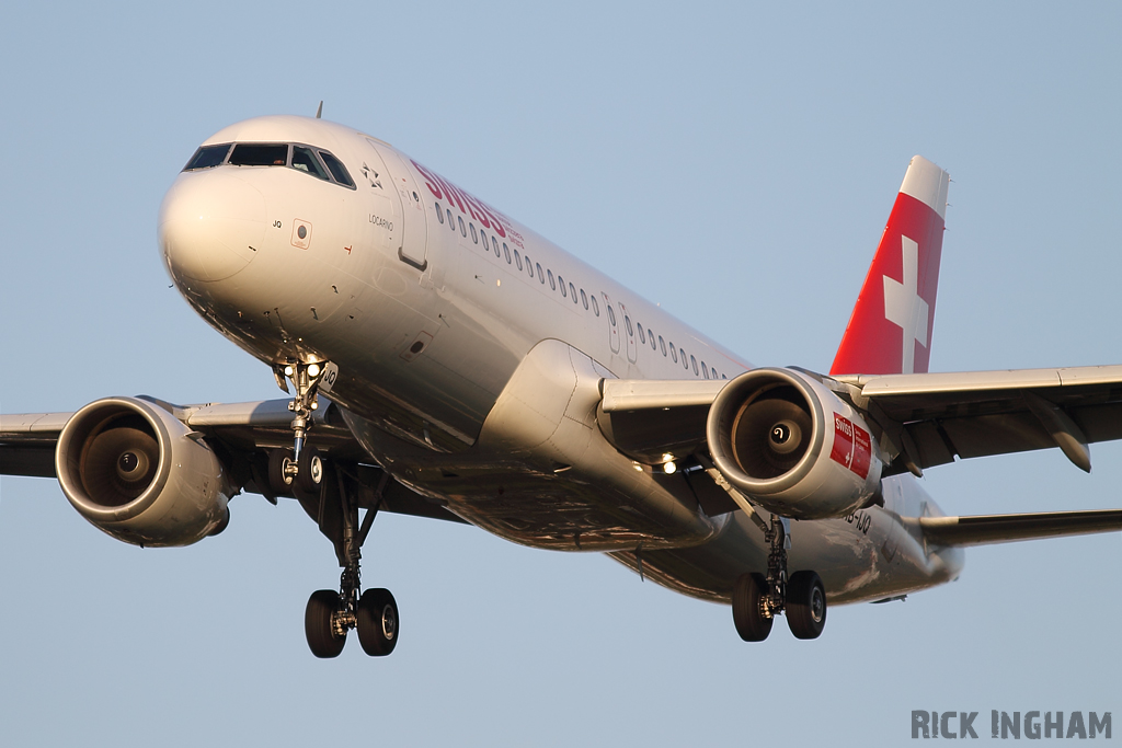 Airbus A320-214 - HB-IJQ - Swiss Airlines