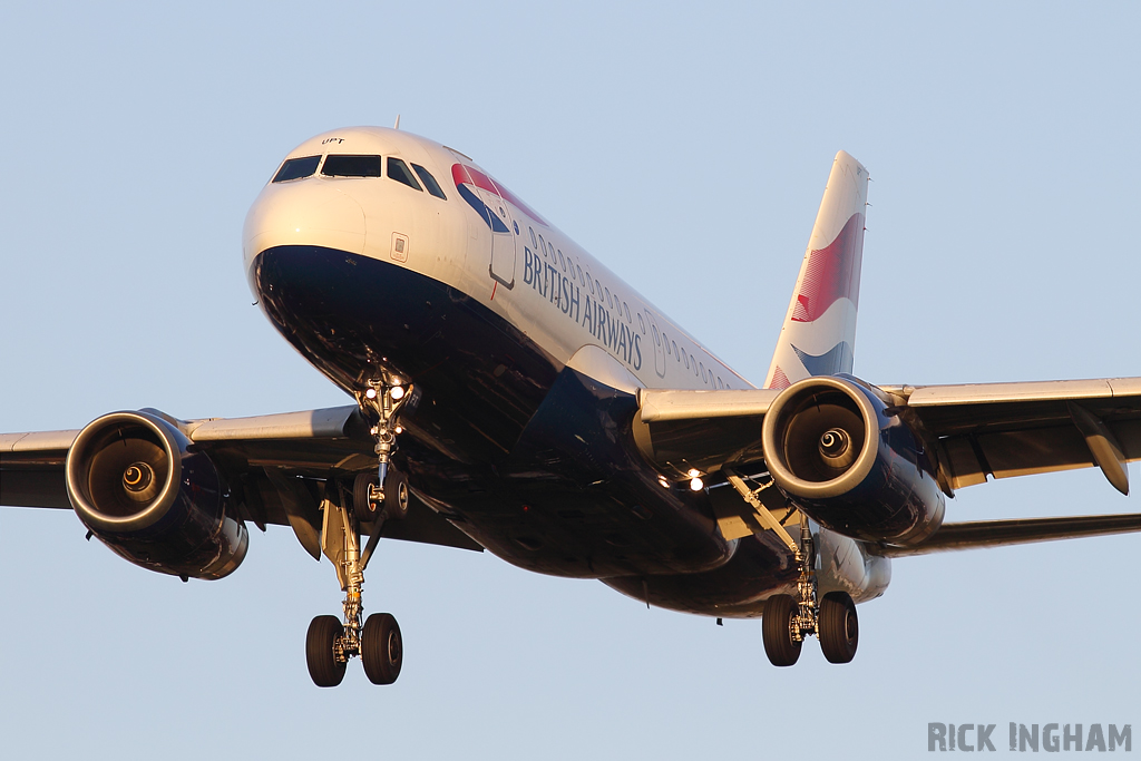 Airbus A319-131 - G-EUPT - British Airways