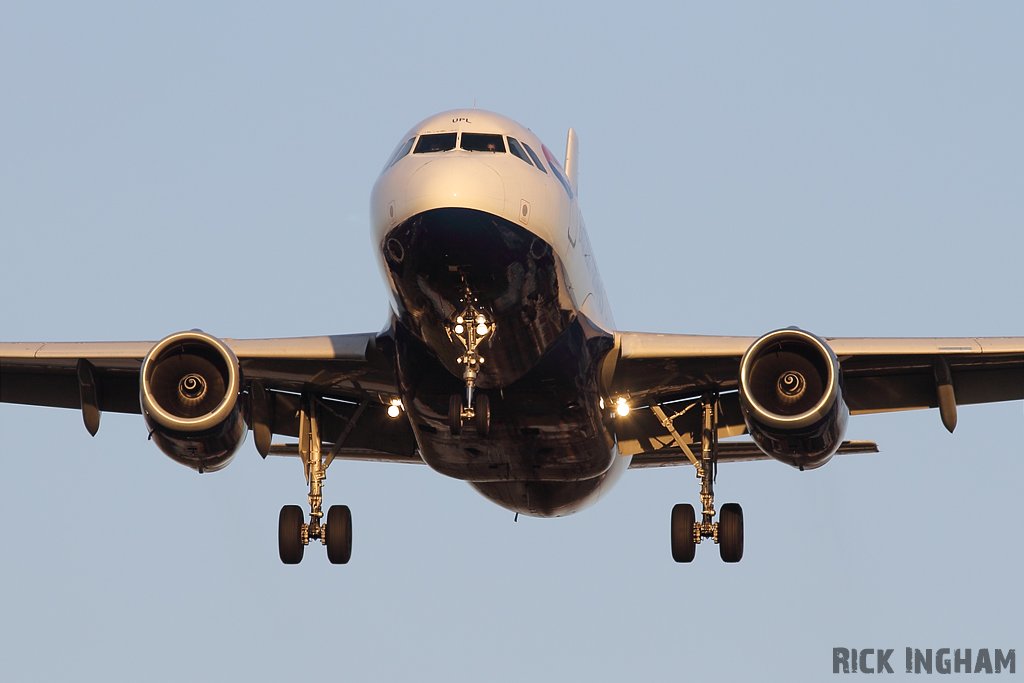 Airbus A319-131 - G-EUPL - British Airways