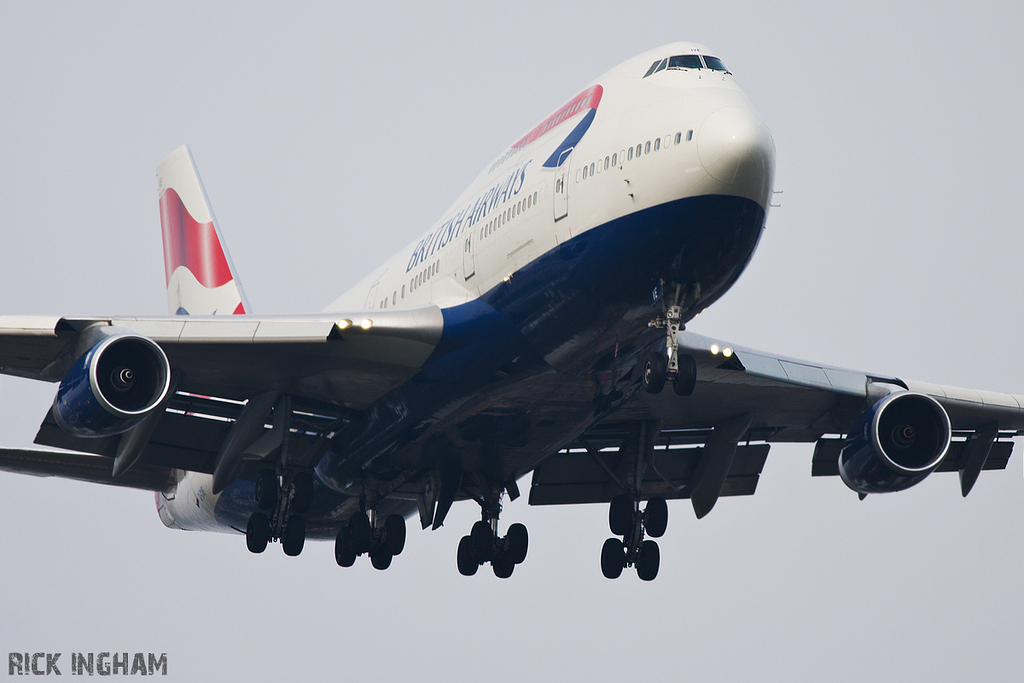 Boeing 747-436 - G-CIVE - British Airways