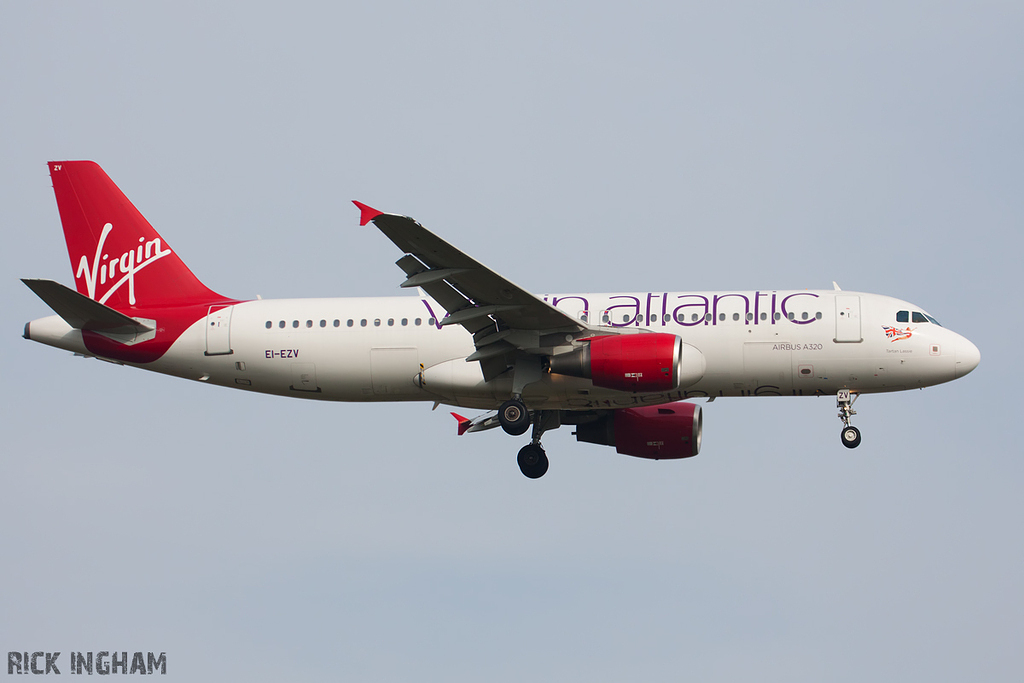 Airbus A320-214 - EI-EZV - Virgin Atlantic