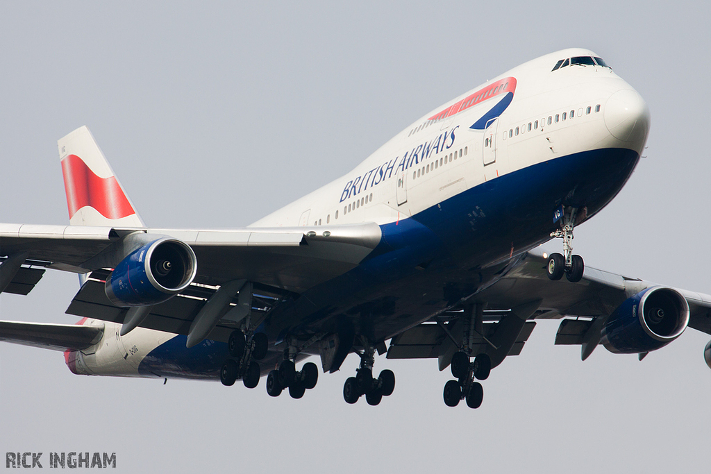 Boeing 747-436 - G-CIVG - British Airways