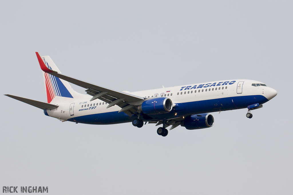 Boeing 737-86J - EI-UNK - Transaero Airlines