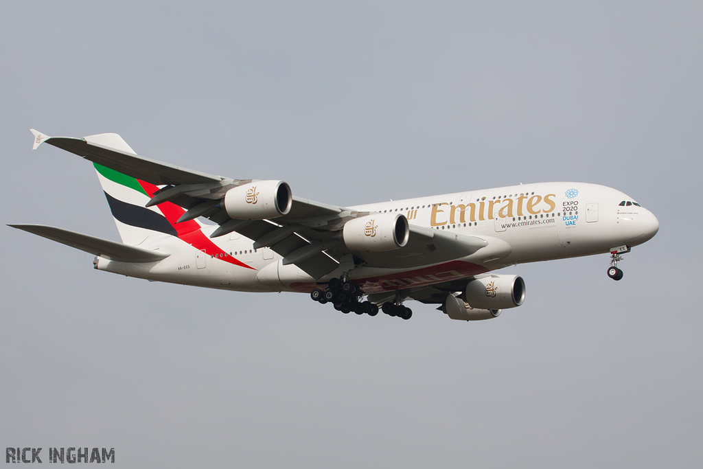 Airbus A380-861 - A6-EES - Emirates