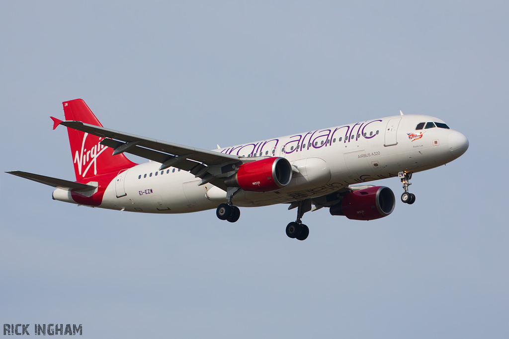 Airbus A320-214 - EI-EZW - Virgin Atlantic