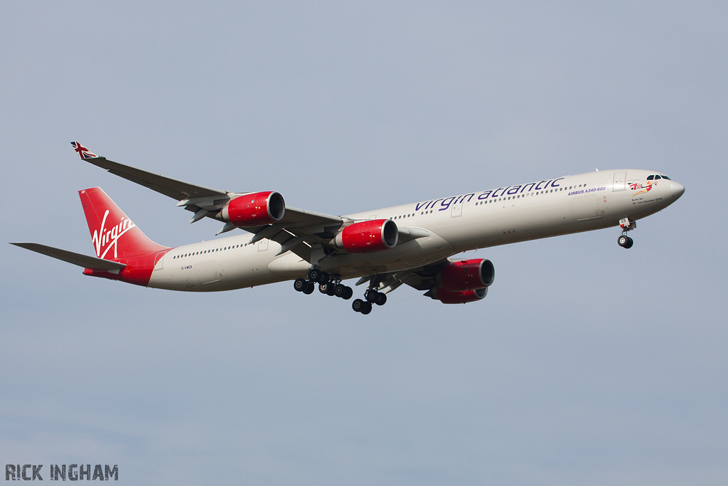 Airbus A340-642 - G-VWEB - Virgin Atlantic