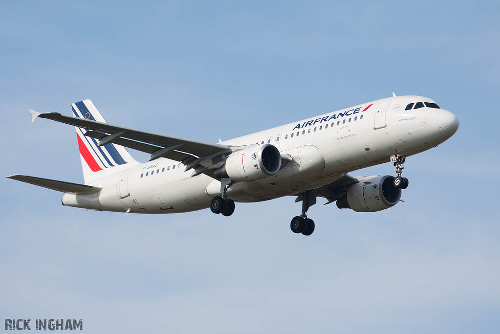 Airbus A320-214 - F-GKXZ - Air France