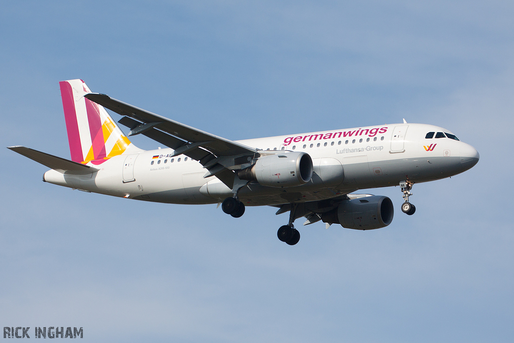 Airbus A319-112 - D-AKNK - Germanwings