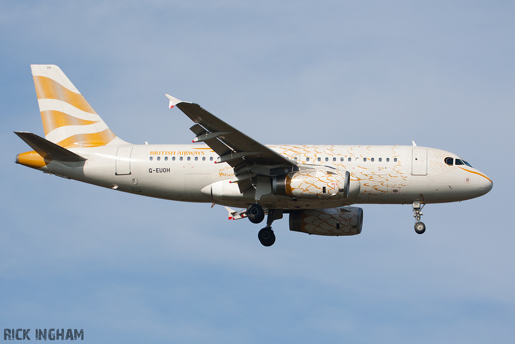 Airbus A319-131 - G-EUOH - British Airways