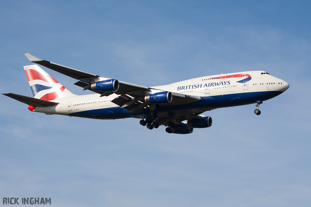 Boeing 747-436 - G-CIVR - British Airways