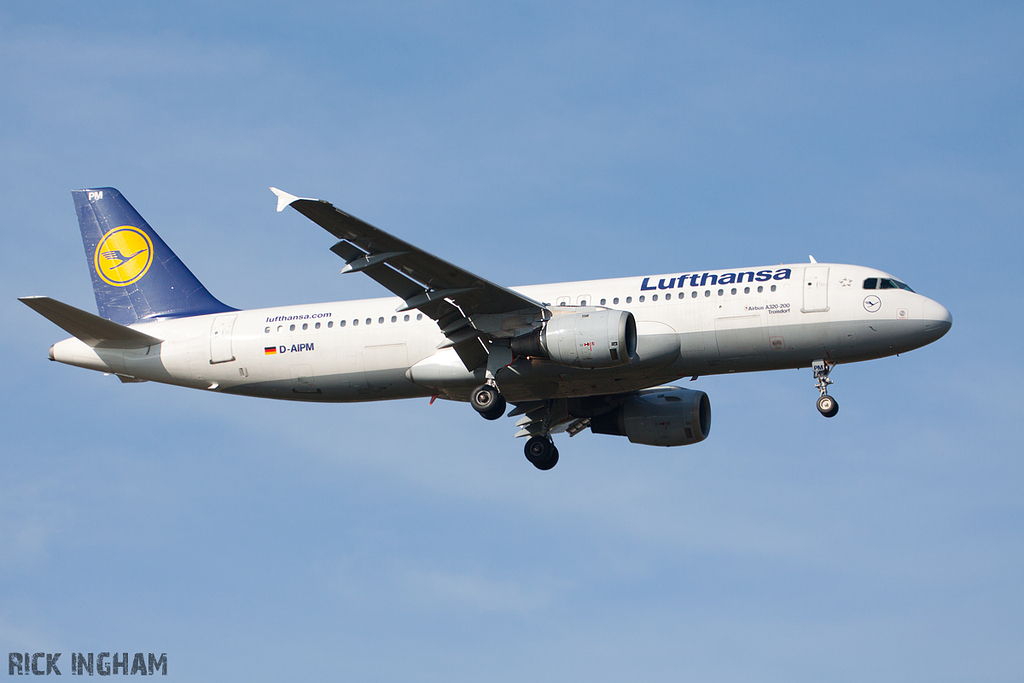 Airbus A320-211 - D-AIPM - Lufthansa