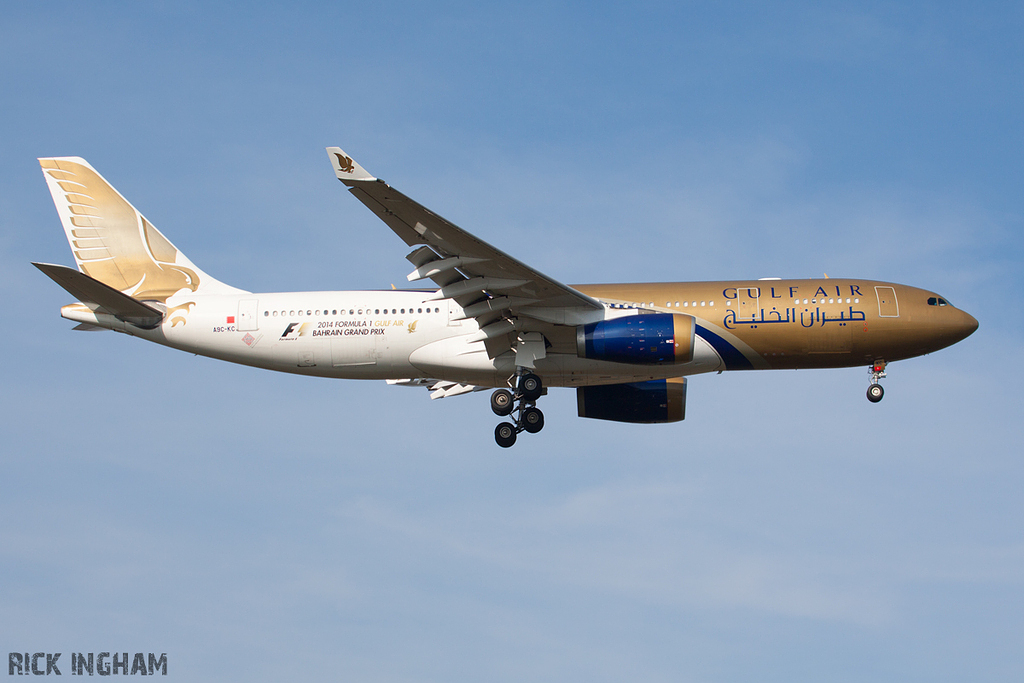 Airbus A330-243 - A9C-KC - Gulf Air