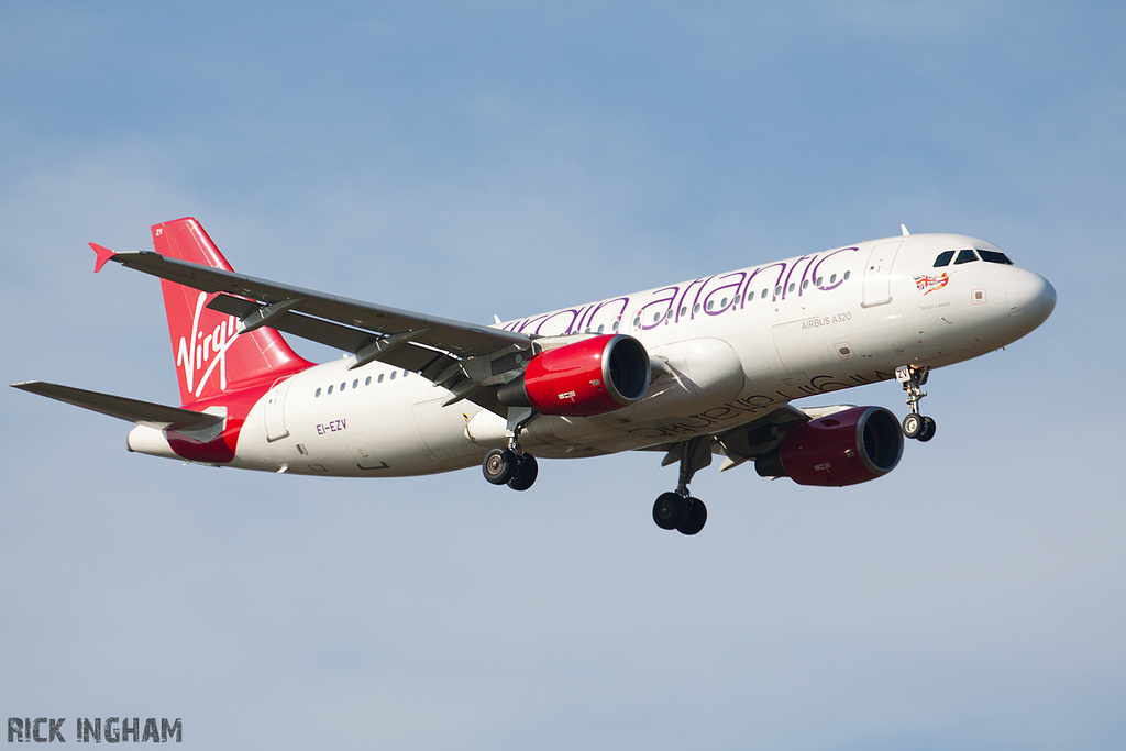 Airbus A320-214 - EI-EZV - Virgin Atlantic