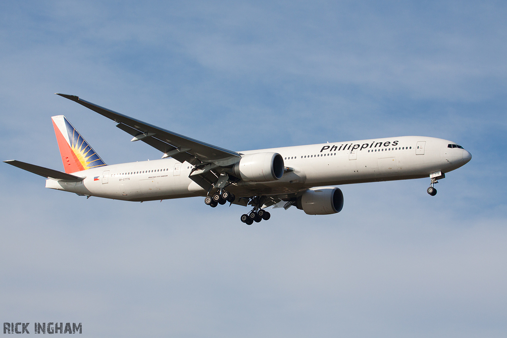 Boeing 777-36NER - RP-C7776 - Philippine Airlines