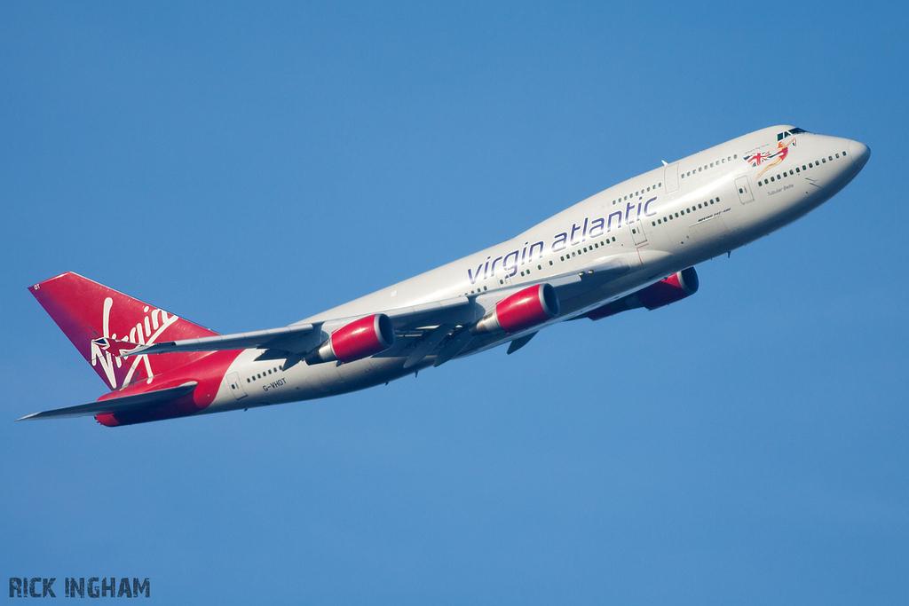 Boeing 747-4Q8 - G-VHOT - Virgin Atlantic