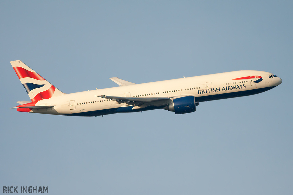 Boeing 777-236ER - G-VIIS - British Airways