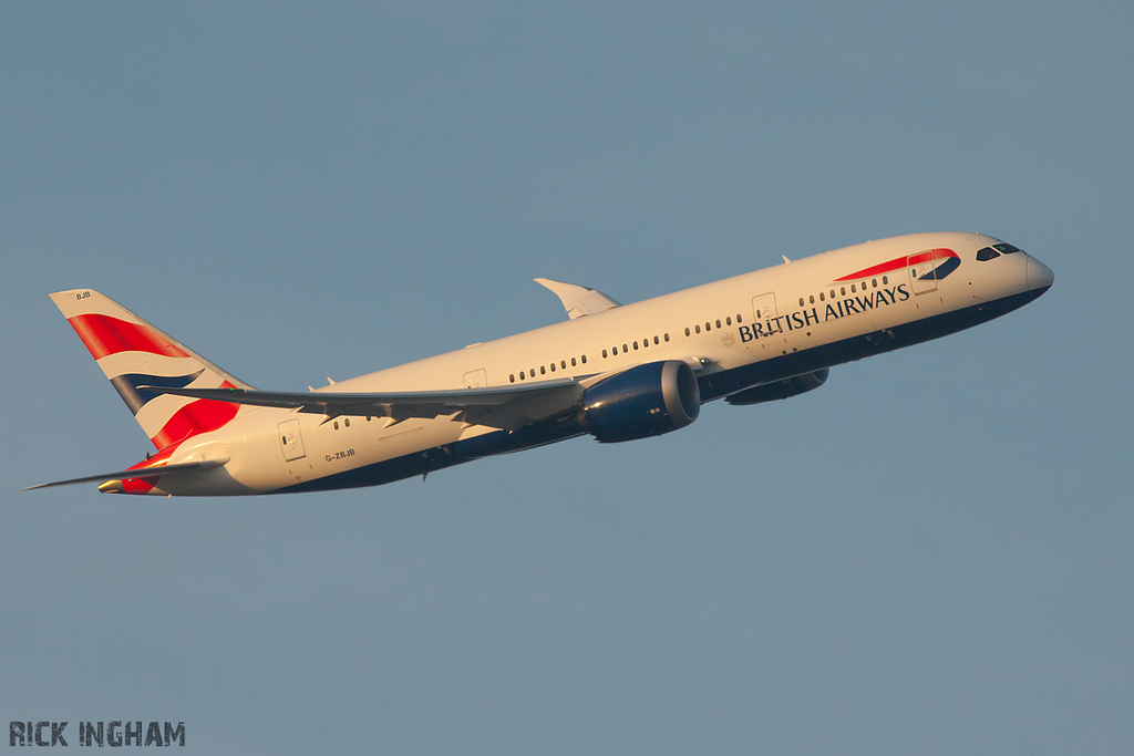 Boeing 787-8 Dreamliner - G-ZBJB - British Airways