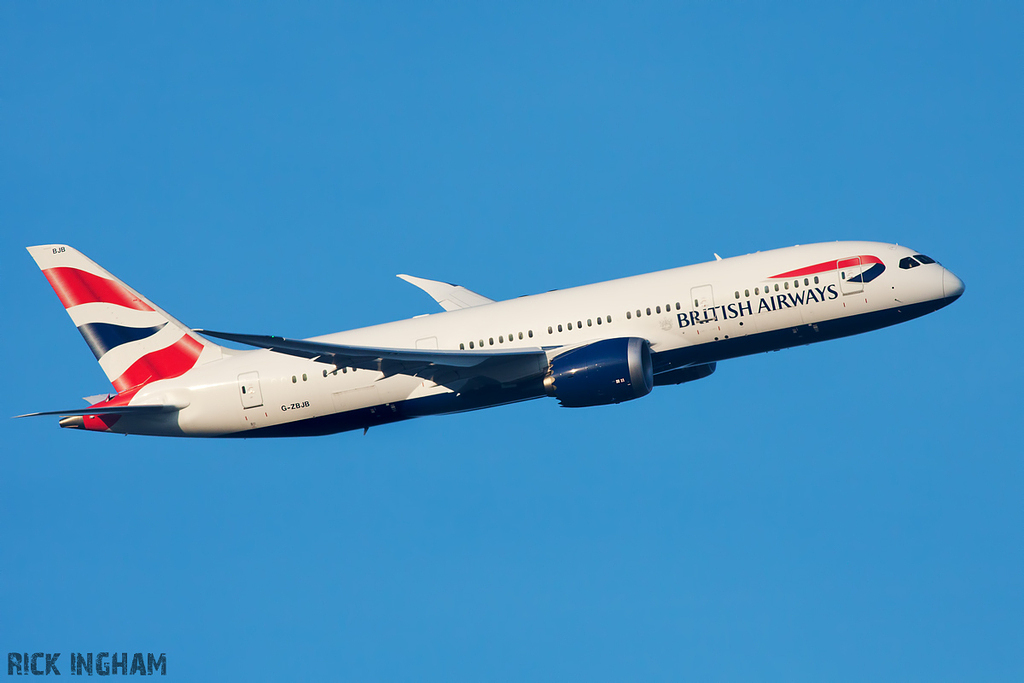 Boeing 787-8 Dreamliner - G-ZBJB - British Airways