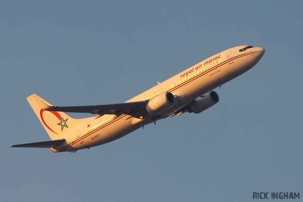 Boeing 737-8B6 - CN-ROZ - Royal Air Maroc