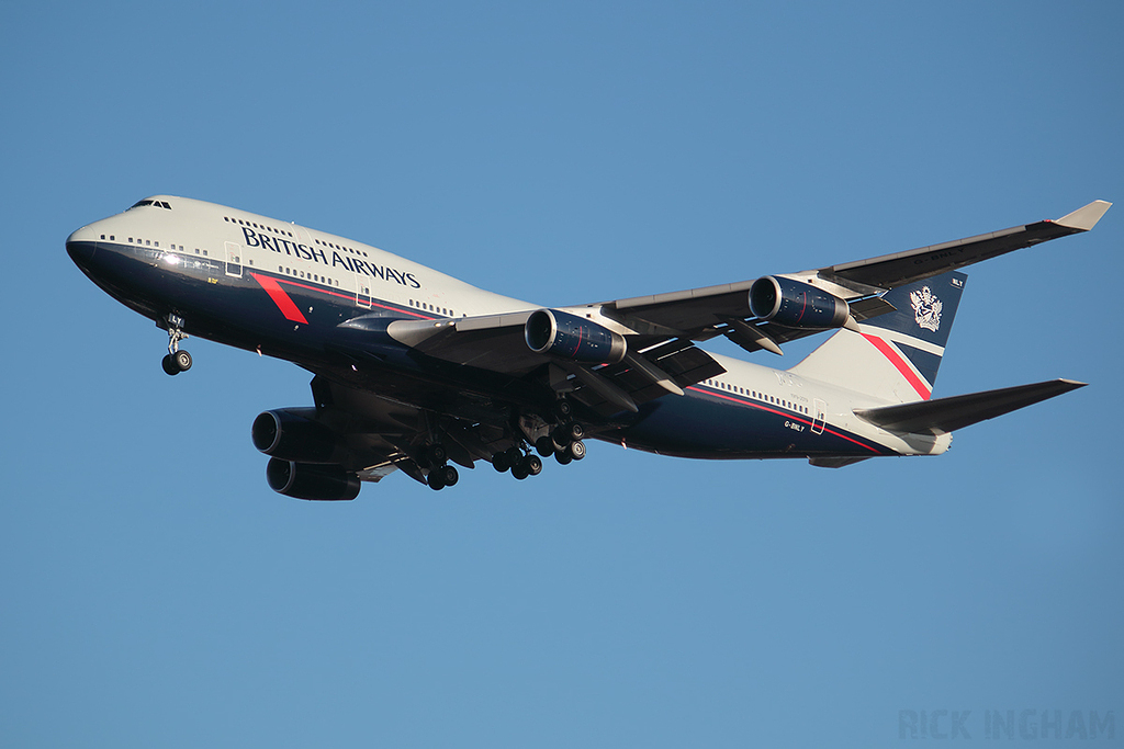 Boeing 747-436 - G-BNLY - British Airways